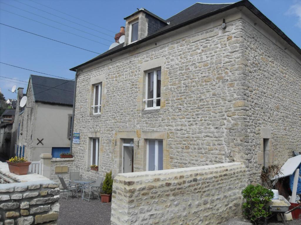 Gites de Mer Port-en-Bessin-Huppain Rom bilde